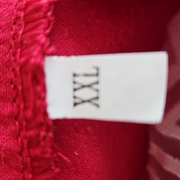 Cherry red pea coat or Dress.  Fit size 8 - 12. - Picture 8 of 8